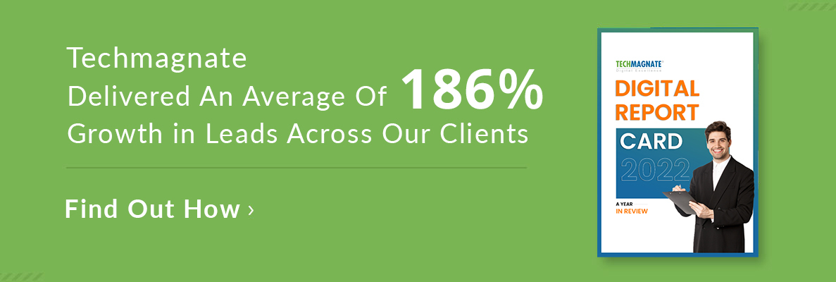 Techmagnate - Digital report card of 2022 banner