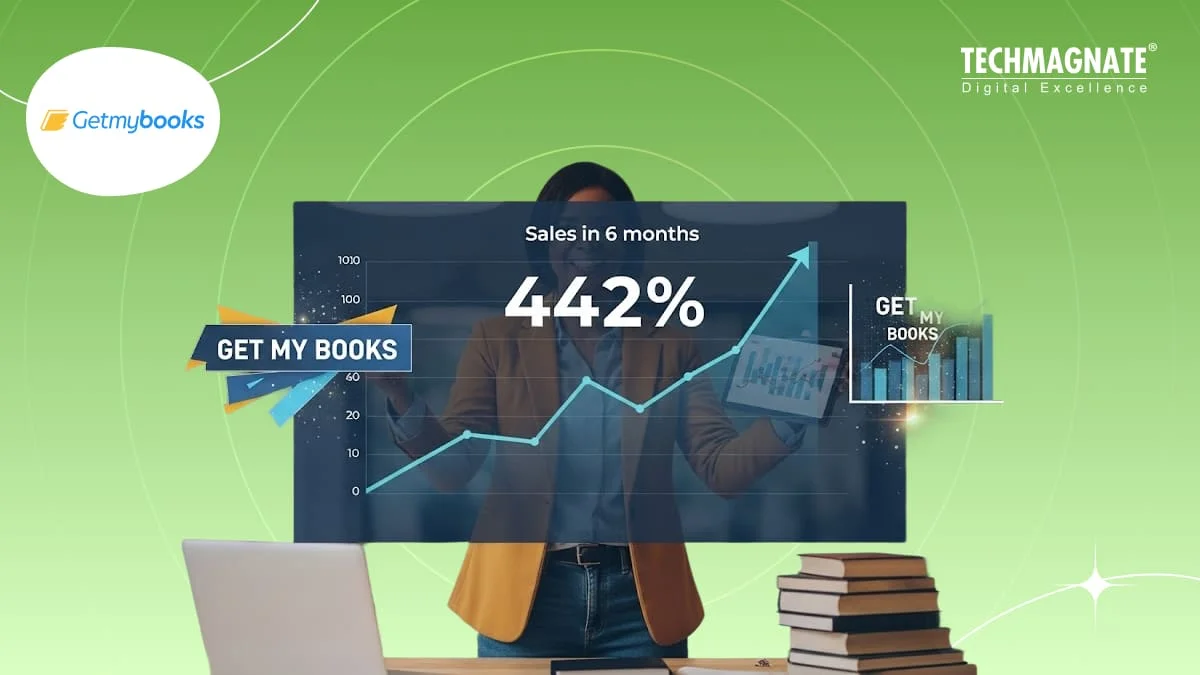Increased Sales By 442% For Get My Books (An Online Bookstore) In 6 Months