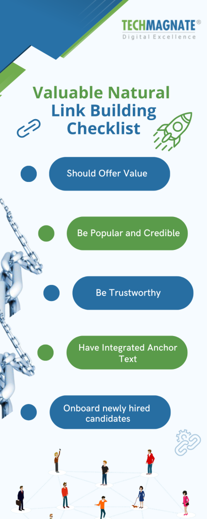 Valuable Natural Link Building Checklist