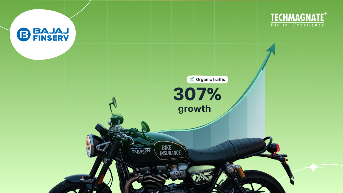 Bajaj Finserv’s Bike Insurance Triumph with a 307% Surge in Organic Sessions