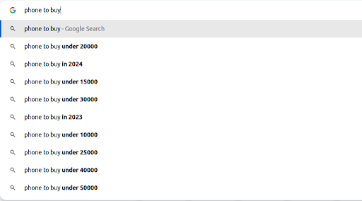 Analyzing keyword suggestions and autocomplete features
