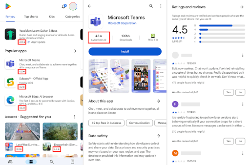 Encourage User Reviews and Ratings