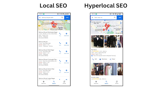 Hyperlocal SEO vs Local SEO