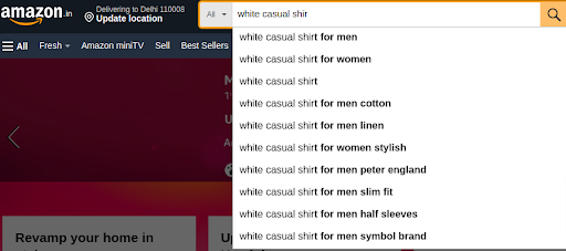 Keyword research for ecommerce website