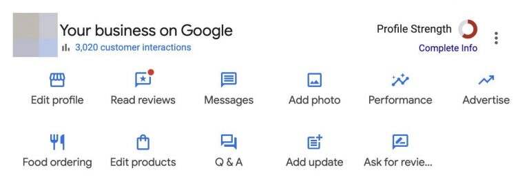 Update your Google Business Profile