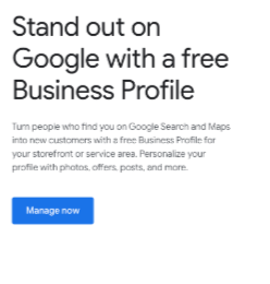 Manage your Google Business Profile