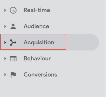 Log into your Google Analytics account