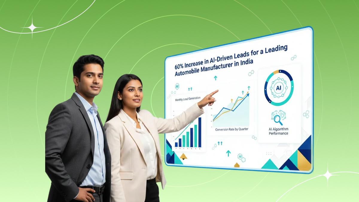 60% Increase in AI-Driven Leads for a Leading Automobile Manufacturer in India