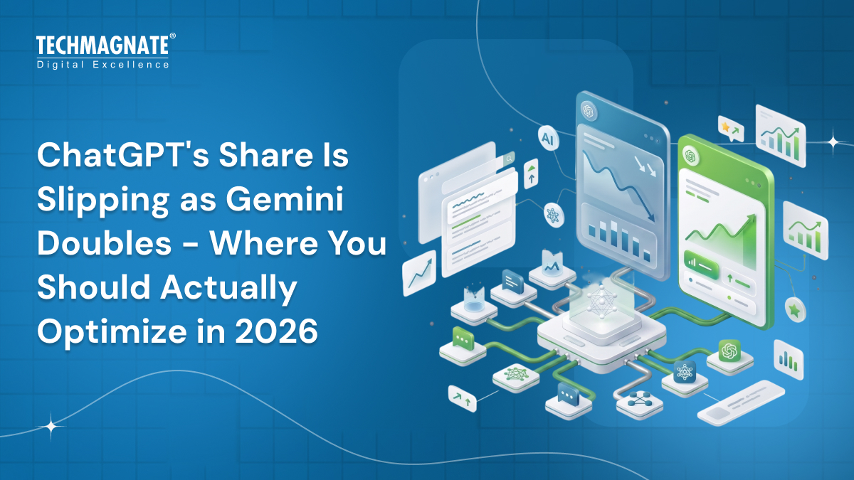 ChatGPT's Share is Slipping as Gemini Doubles - Where You Should Actually Optimize in 2026